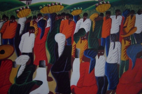 A Haitien Market by Casimir