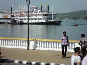 Casino riverboats are one of Goa's tourist attractions