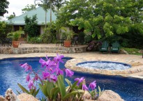 Poolside at Hidden Valley Inn